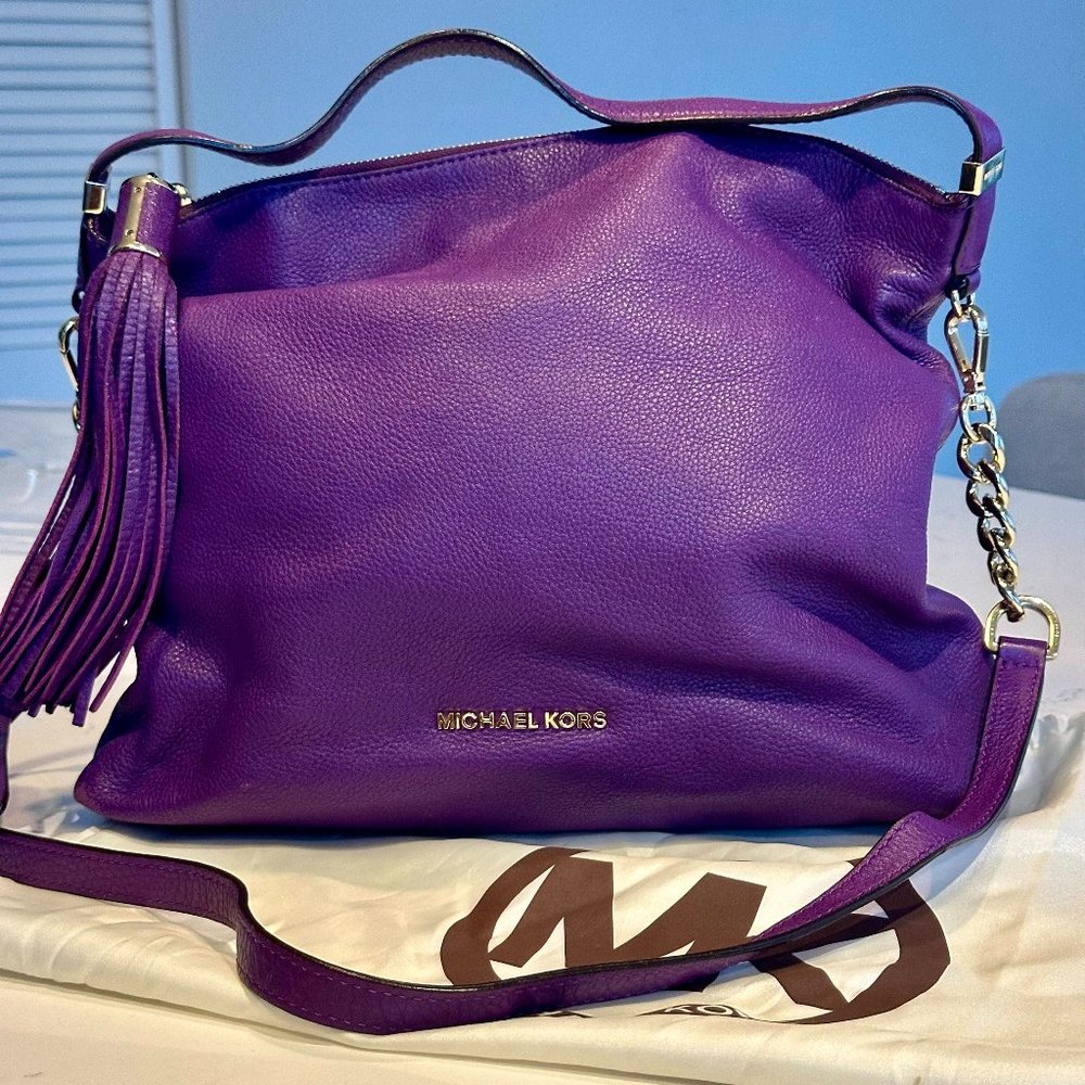 Michael Kors Satchel, Purple